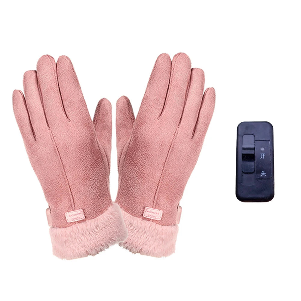 SUNDICK Electric Heating Gloves for Winter Skiing and Snowboarding