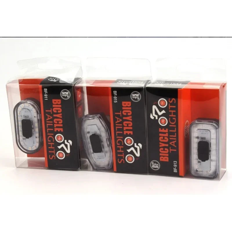Taillight LED Bicycle Lamp USB Waterproof For Night Riding