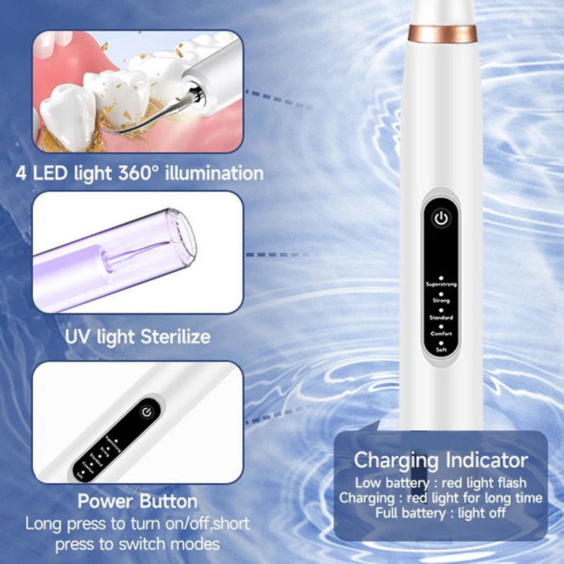 OIMG Ultrasonic Dog Dental Cleaner Electric Toothbrush