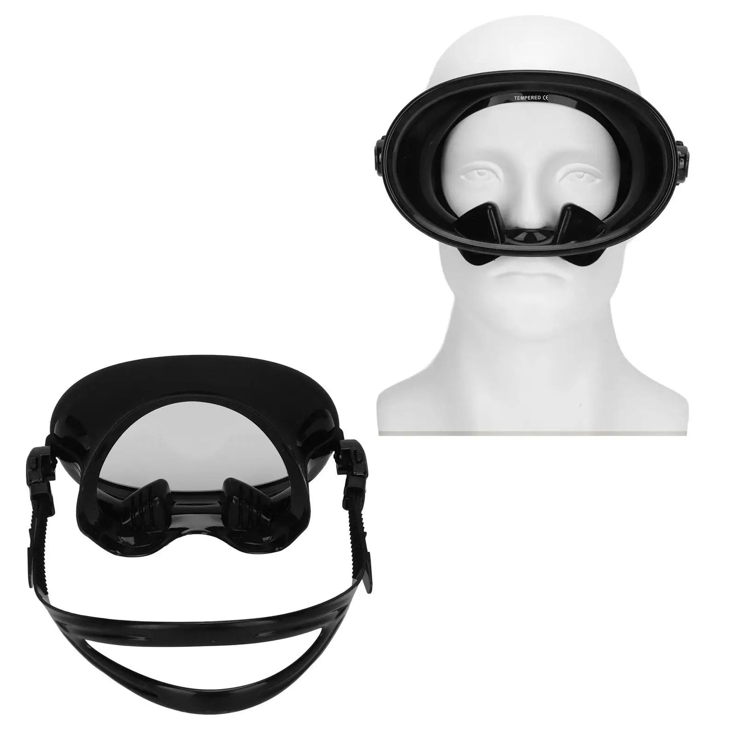 Hign-Concerned Adjustable Snorkeling Goggles with Anti-Fog Lens