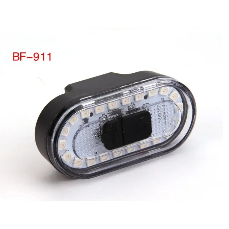Taillight LED Bicycle Lamp USB Waterproof For Night Riding