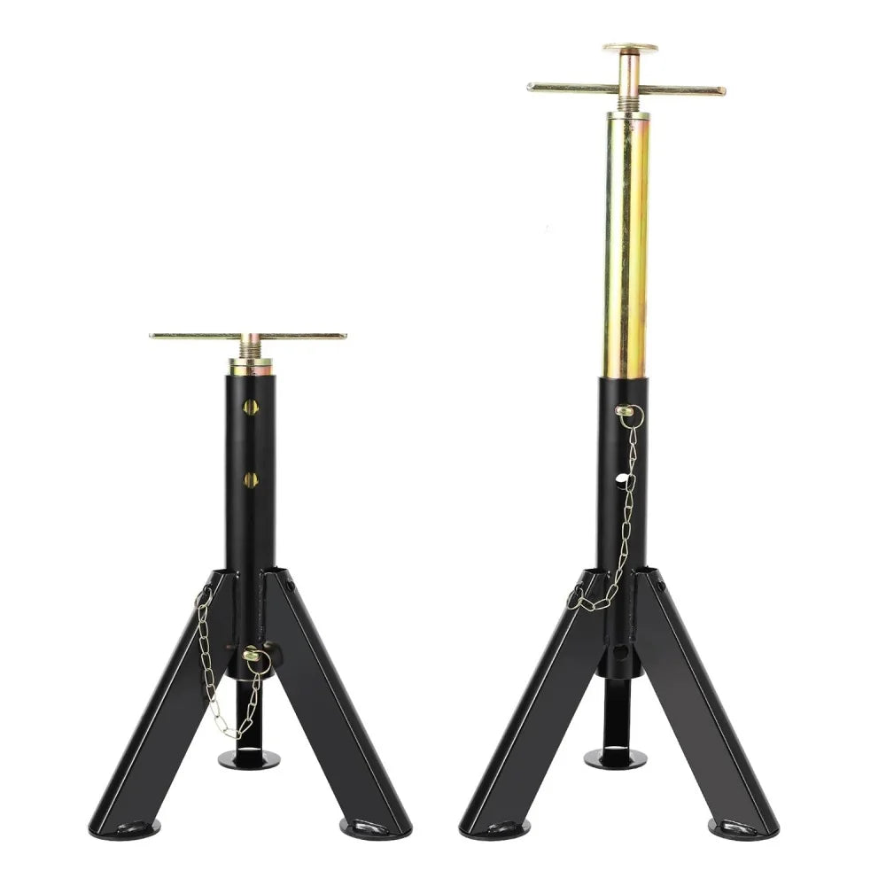 2 Pcs Heavy Duty RV Stabilizer Jack Stands 6000lbs Adjustable Height 16 to 30 Inches