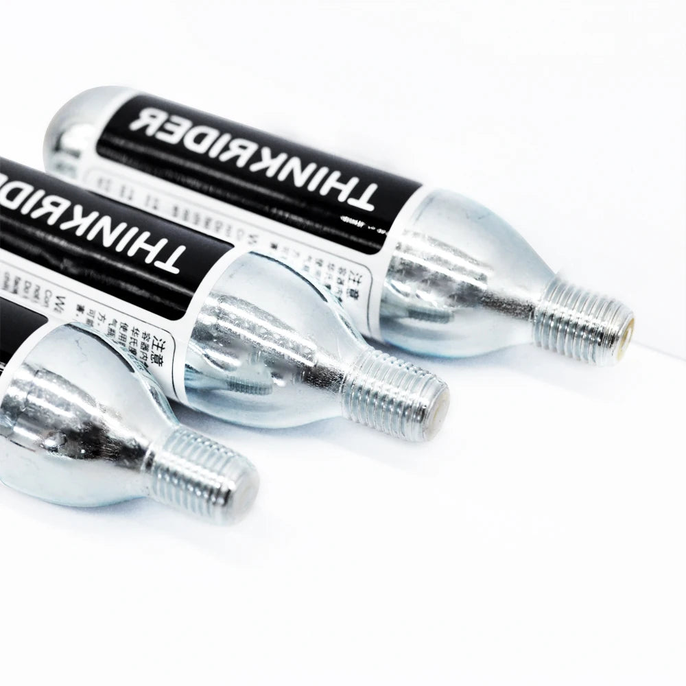 ThinkRider 16g Threaded CO2 Cartridges for Bike Tires