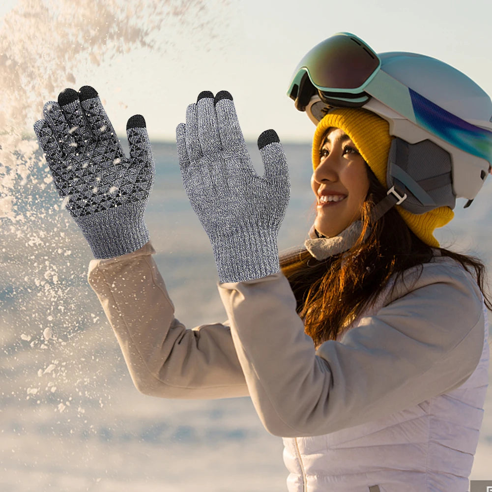 Shunmaii Electric Heated Touch Screen Gloves for Outdoor Use