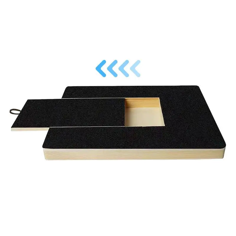 Choice Dog Nail Scratch Board With Built In Treat Box