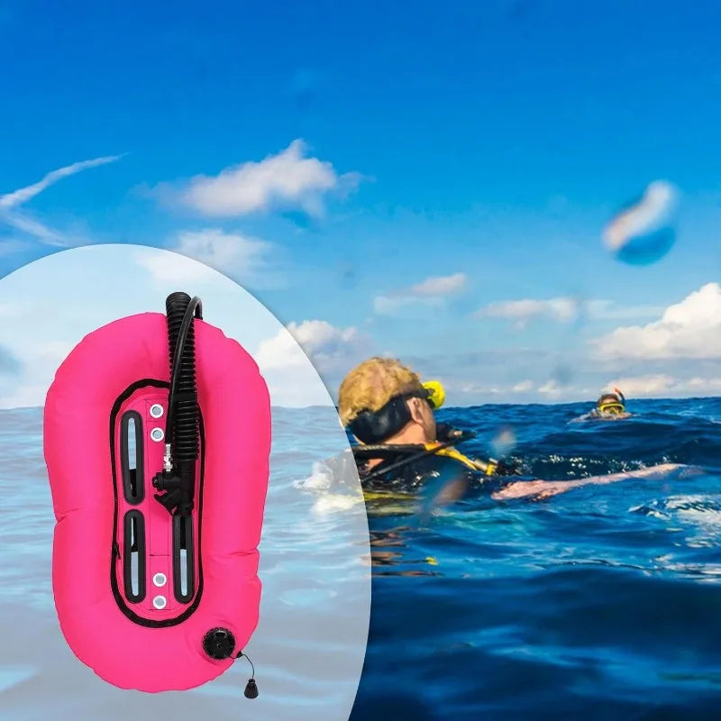 YTYIN Diving Snorkeling Donut Wing Single Tank BCD Set