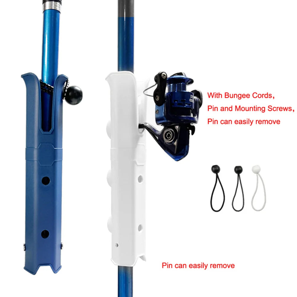 Fishing Pole Holder Adjustable Plastic Rod Holder Bracket