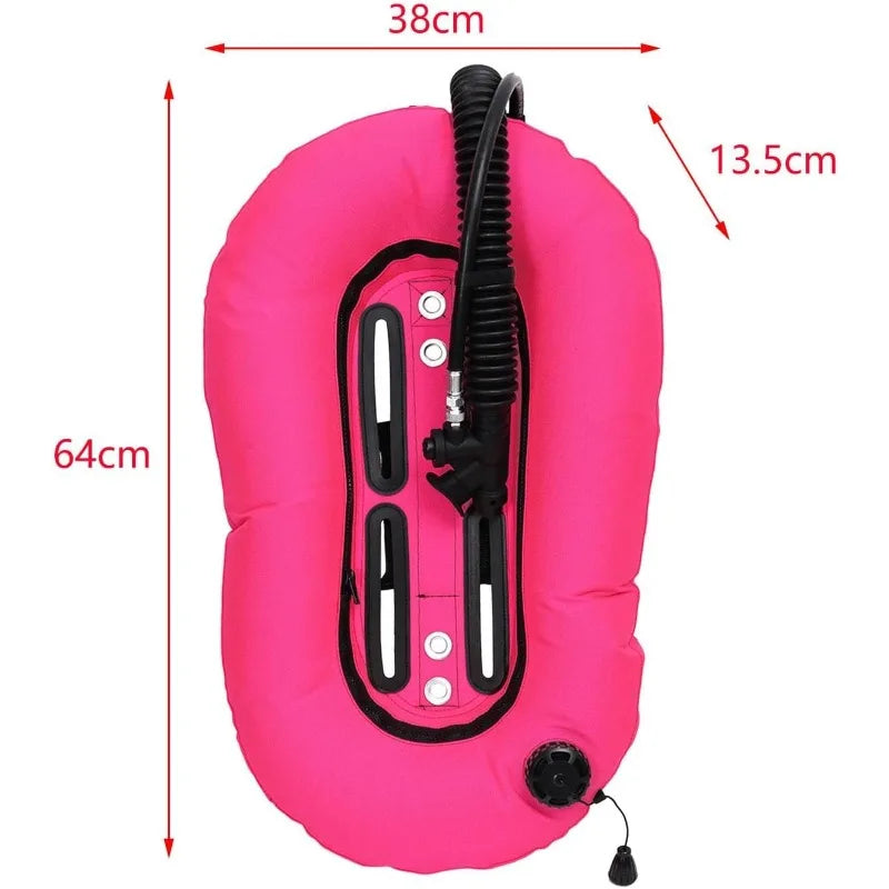 YTYIN Diving Snorkeling Donut Wing Single Tank BCD Set