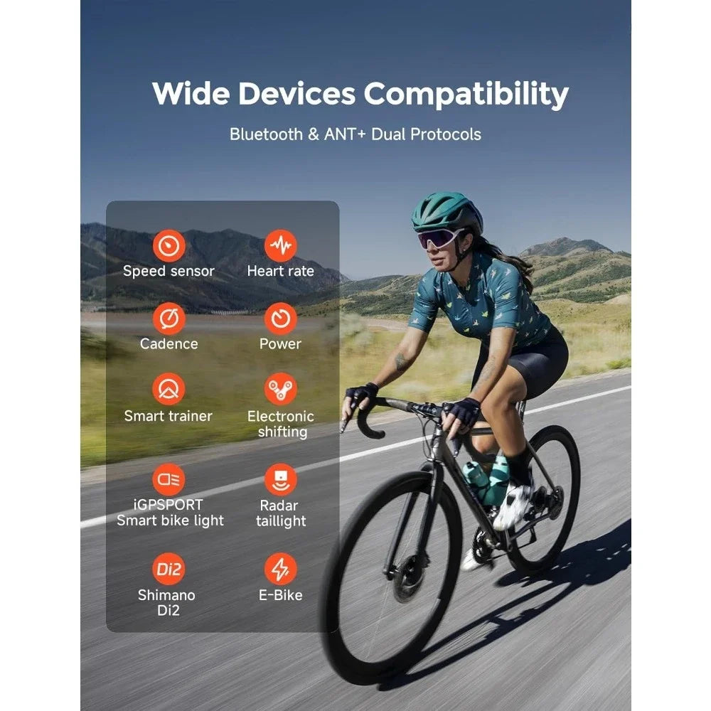 BSC300T Wireless Bike Computer GPS Navigation System