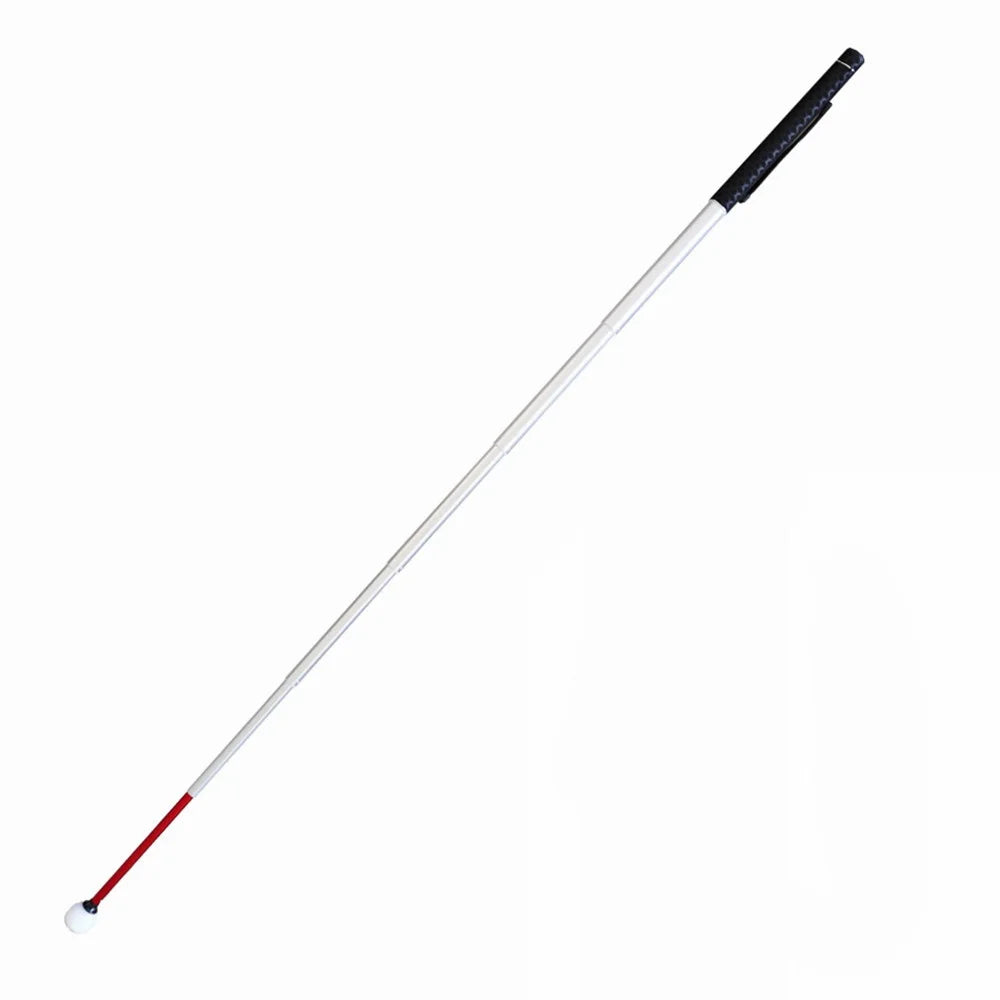 7 Section Telescopic Aluminum Guide Cane Portable Walking Stick for Visually Impaired 150cm