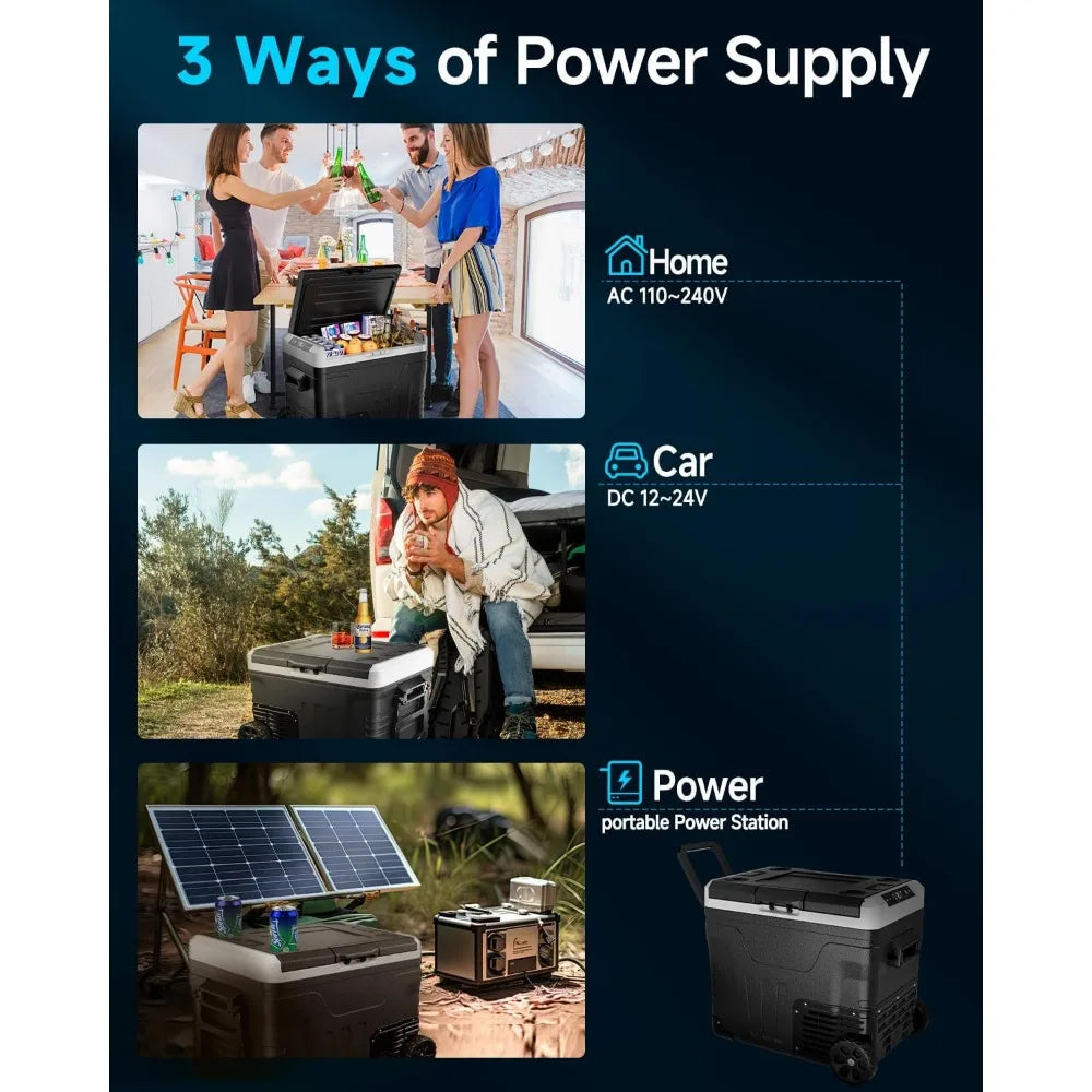 Portable 12 Volt Refrigerator Electric Cooler by NoEnName