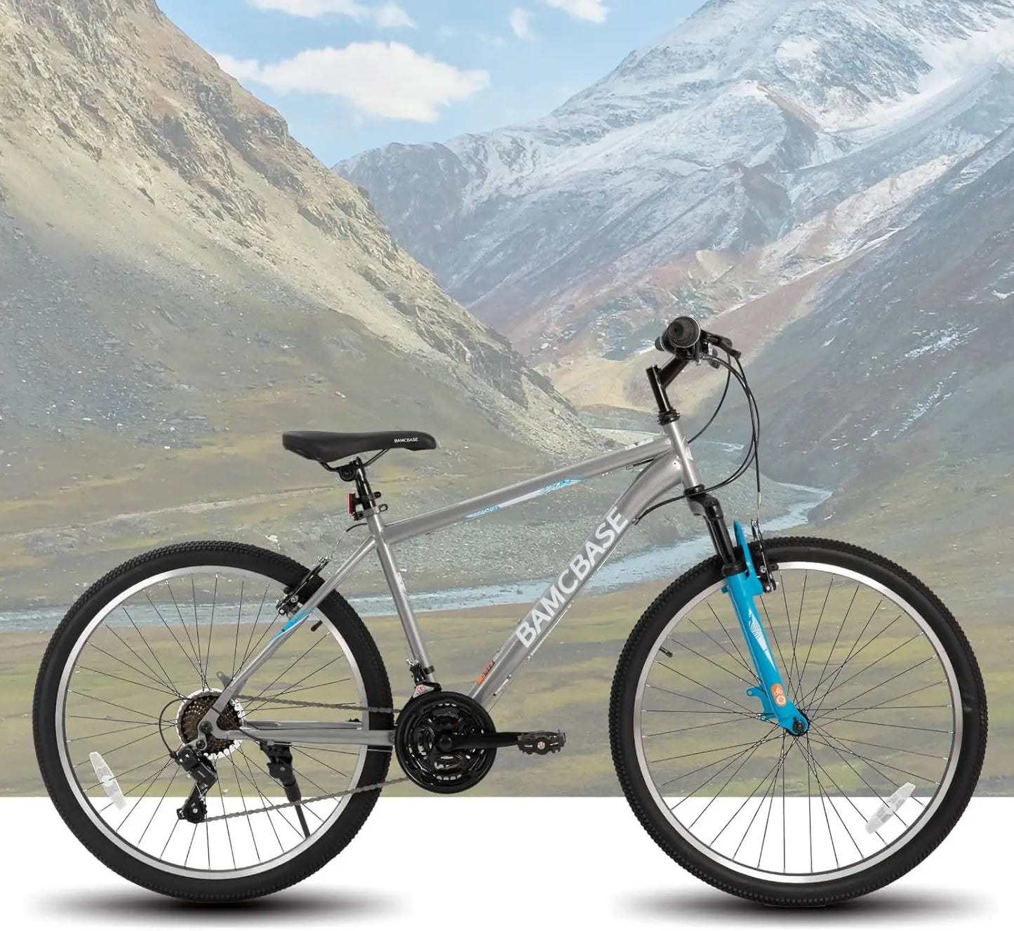 26 27.5 29 Inch Mountain Bike for Men and Women with 21 Speeds and High Carbon Steel Frame