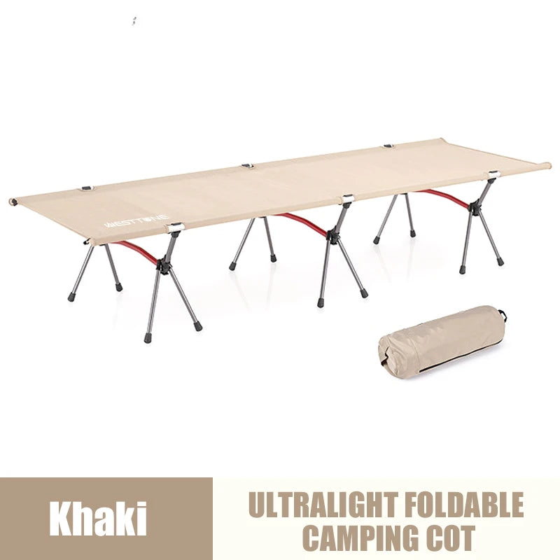 West Tune Camping Cot With Leg Extenders Ultralight Bed