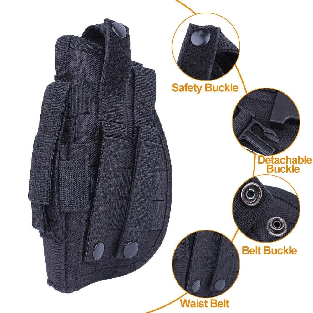 Hand Options Universal Tactical Nylon Pistol Holster Molle