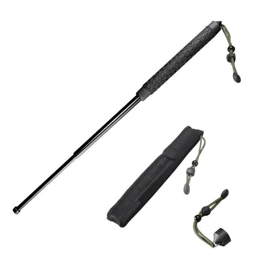 Telescopic Camping Cane for Hiking and Outdoor Activities with Durable Plastic Handle
