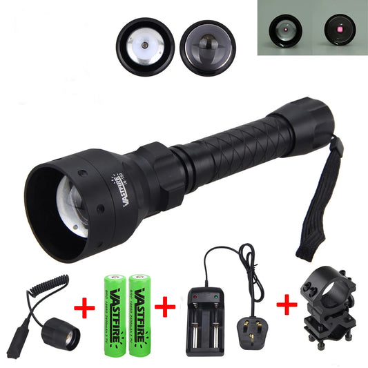 VASTFIRE 850nm IR Hunting Torch with Remote Pressure Switch
