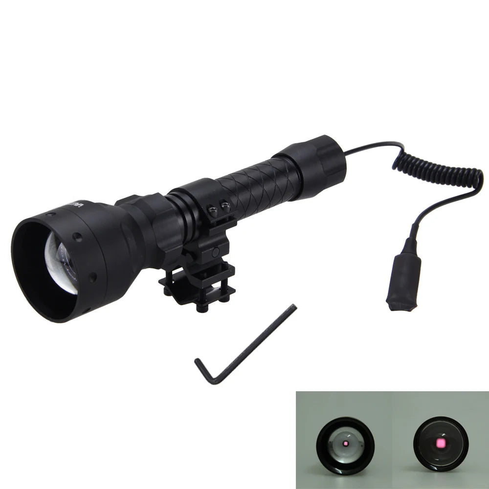 VASTFIRE 850nm IR Hunting Torch with Remote Pressure Switch