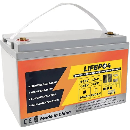 12V 100Ah LiFePO4 Battery by NoEnName