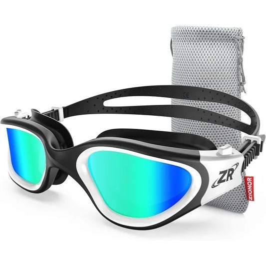 ZIONOR G1 Polarized Swimming Goggles for Unisex Adults