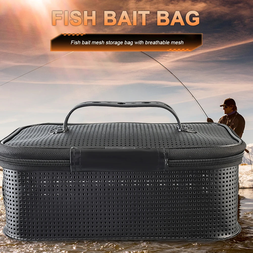 APWIKOGER Portable Fishing Tackle Storage Bag Large Capacity