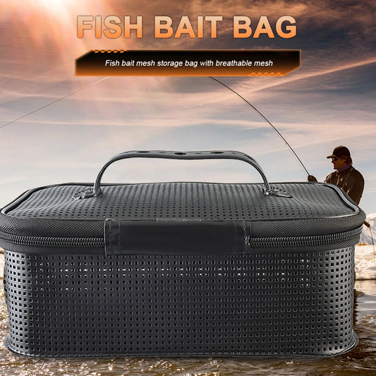 APWIKOGER Portable Fishing Tackle Storage Bag Large Capacity