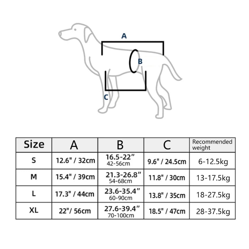 Guangdong Dog Lift Harness Body Support For Injured Dogs