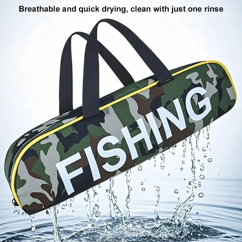 Shunmaii Outdoor Fishing Rod Storage Bag for Travel Use