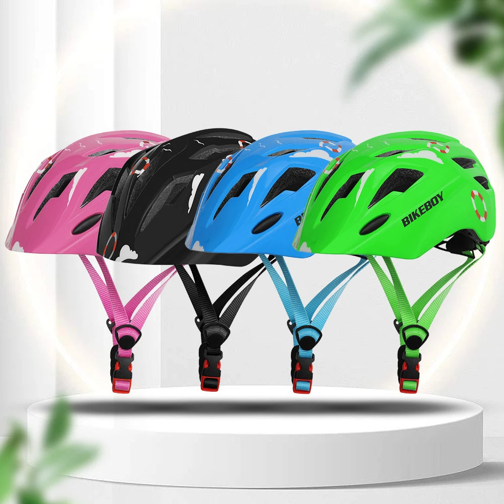 West Biking Kids Adjustable Cycling Helmet with Taillights