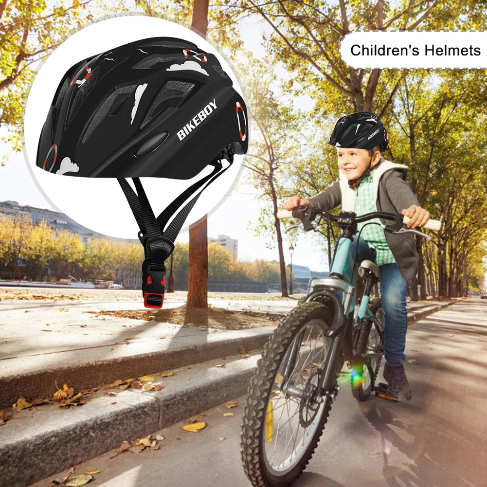 West Biking Kids Adjustable Cycling Helmet with Taillights
