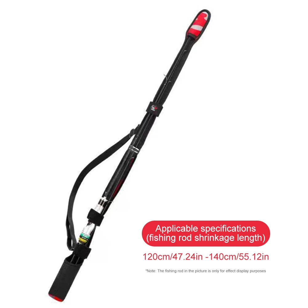 VKTECH Adjustable Fishing Rod Holder Shoulder Belt for Outdoors