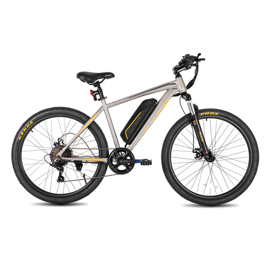 HILAND 26 Inch Electric Mountain Bike for Adults with Removable Battery and 500W Motor