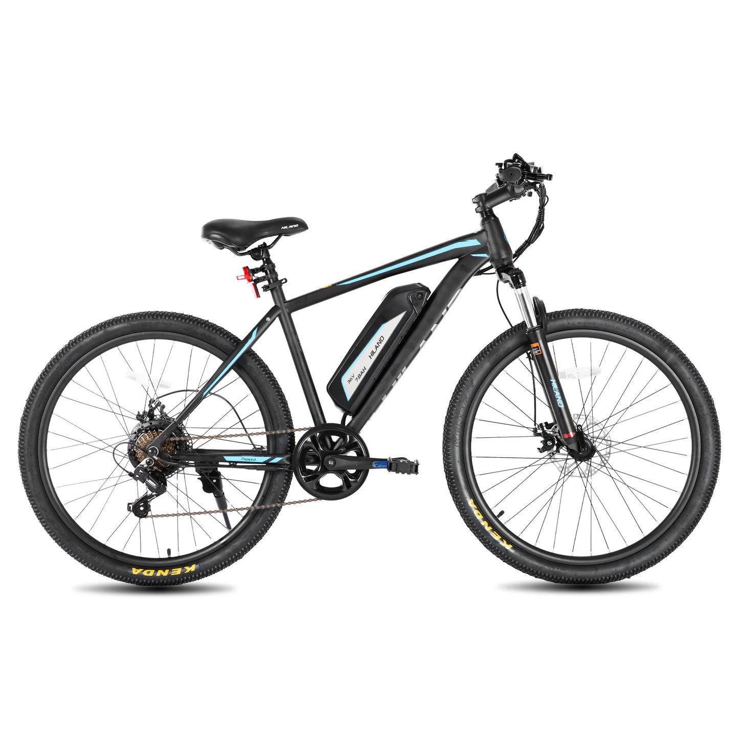 HILAND 26 Inch Electric Mountain Bike for Adults with Removable Battery and 500W Motor