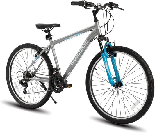 26 27.5 29 Inch Mountain Bike for Men and Women with 21 Speeds and High Carbon Steel Frame