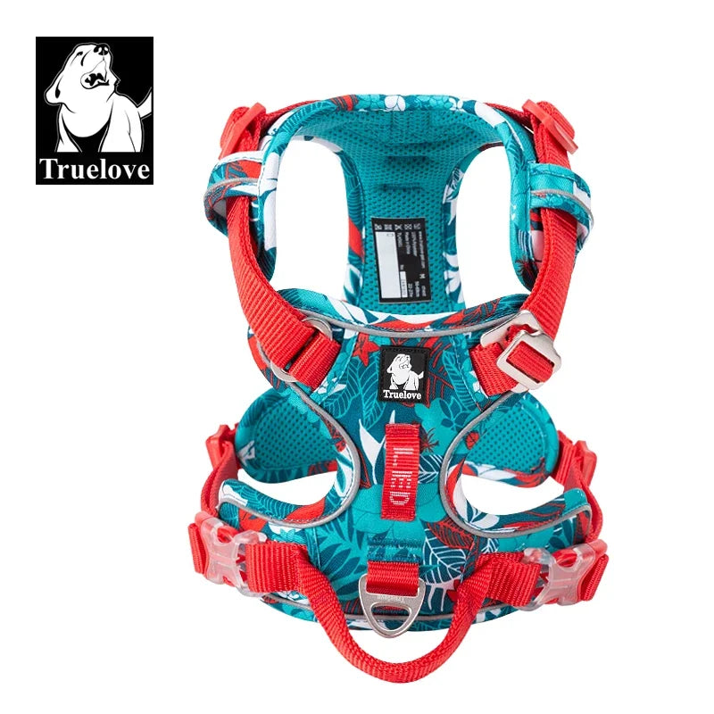 Truelove Camouflage Reflective Dog Harness Adjustable Nylon Special Edition TLH5653