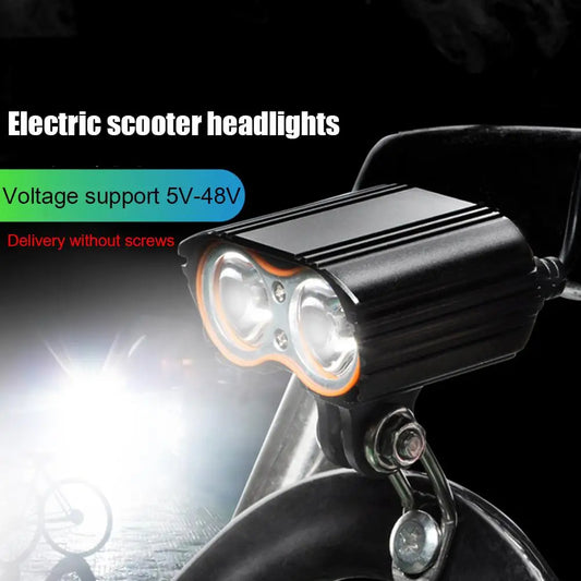 VODOOL LED Bike Headlight Aluminum Alloy Front Lamp 800LM