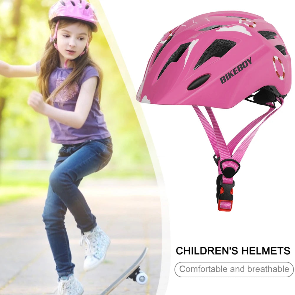 West Biking Kids Adjustable Cycling Helmet with Taillights