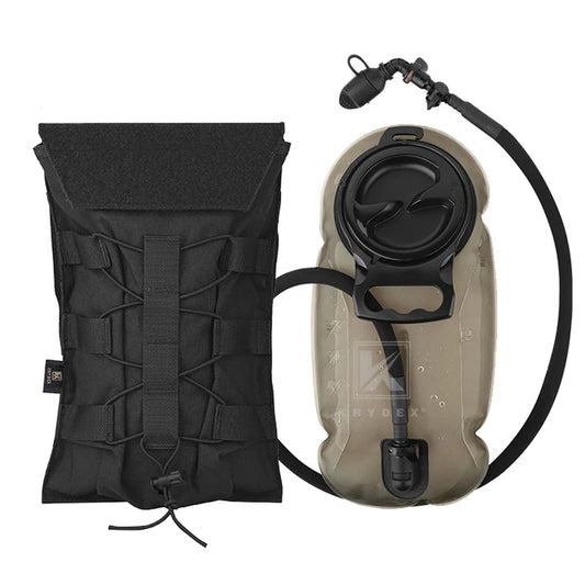 KRYDEX Tactical Hydration Carrier Pouch with Water Bladder