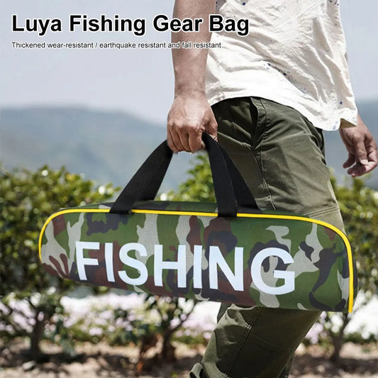 Shunmaii Outdoor Fishing Rod Storage Bag for Travel Use
