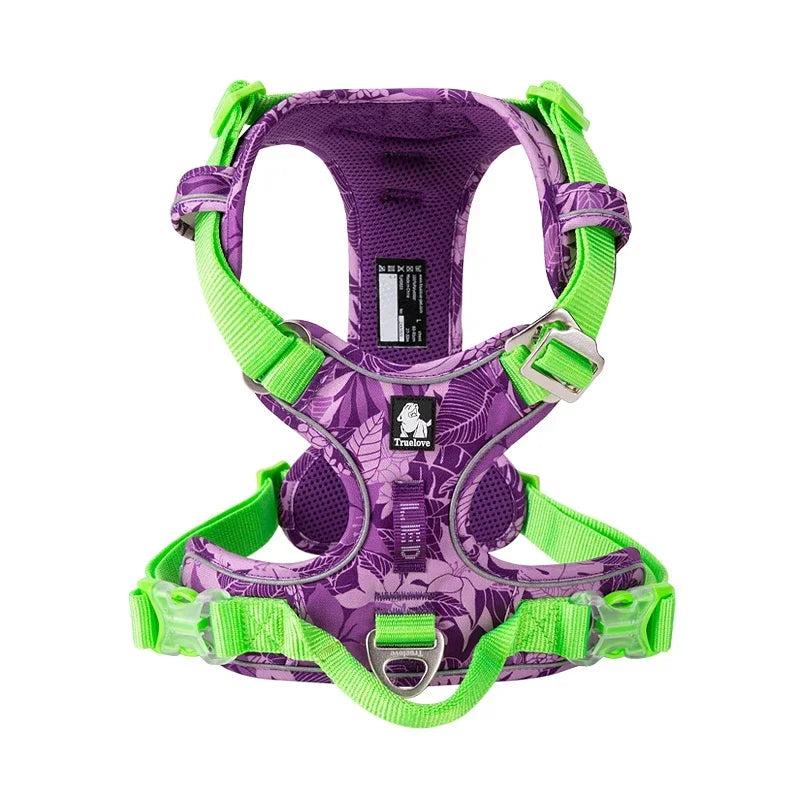 Truelove Camouflage Reflective Dog Harness Adjustable Nylon Special Edition TLH5653