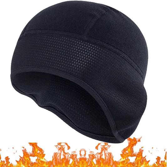 CN Thermal Fleece Windproof Ski Hat Beanie for Adults