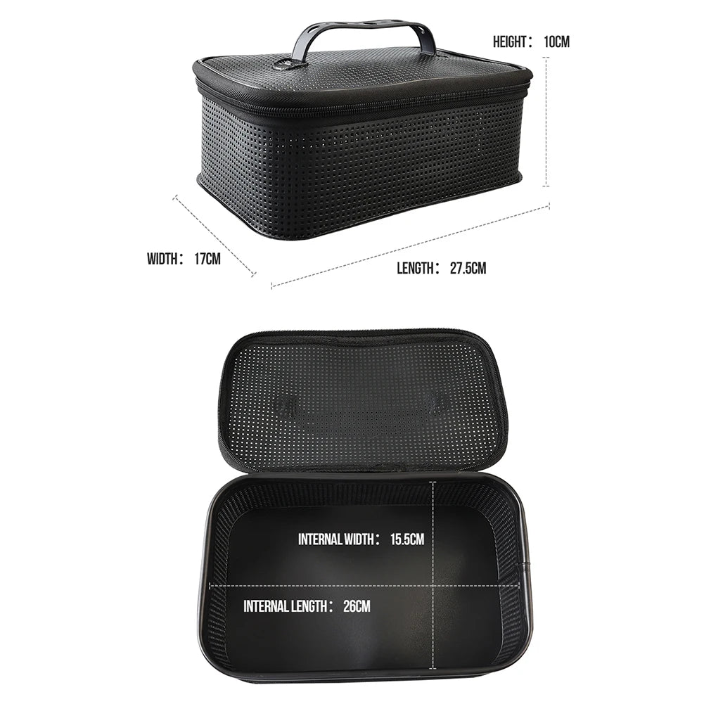 APWIKOGER Portable Fishing Tackle Storage Bag Large Capacity