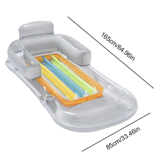 Inflatable Water Sports Floating Seat Multifunctional Portable Summer Pool Accessory