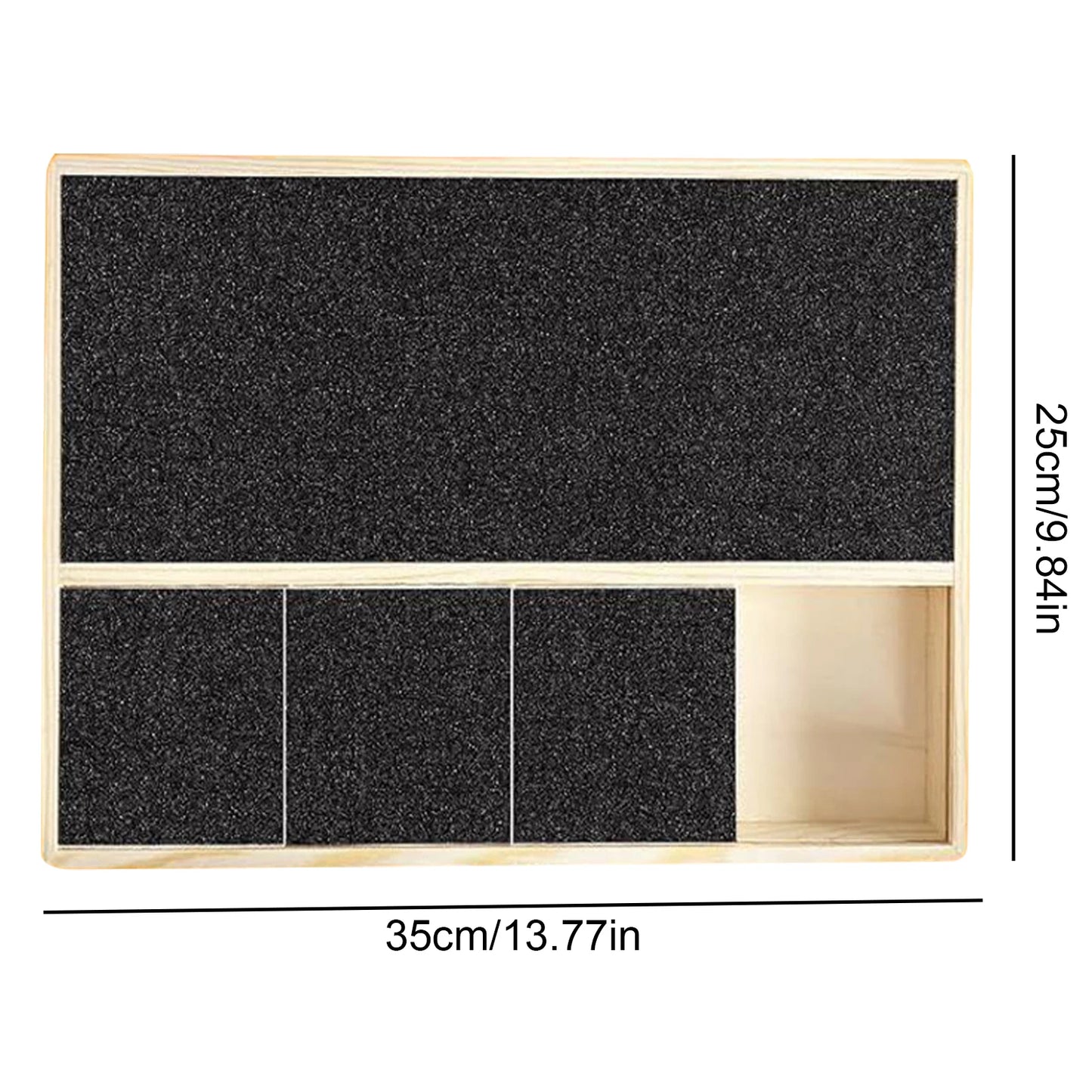 Choice Dog Nail Scratch Board With Built In Treat Box
