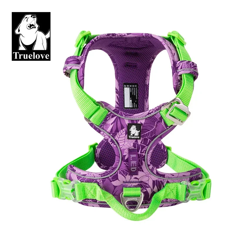 Truelove Camouflage Reflective Dog Harness Adjustable Nylon Special Edition TLH5653
