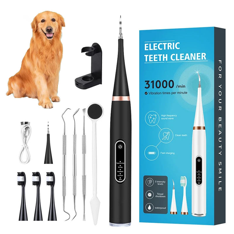 OIMG Ultrasonic Dog Dental Cleaner Electric Toothbrush