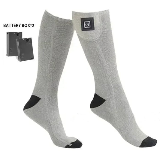 YTYINC Winter Electric Heating Socks for Outdoor Sports Use