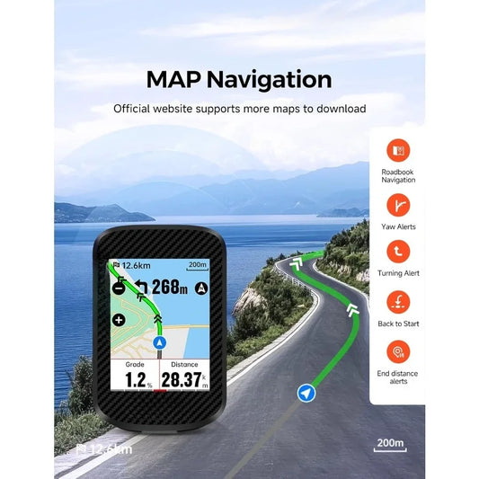 BSC300T Wireless Bike Computer GPS Navigation System